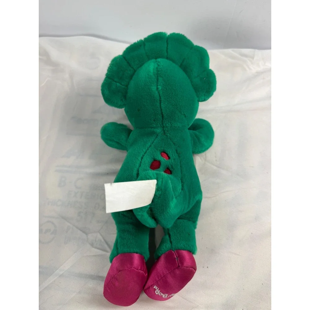 Vintage Barney & Friends Singing Baby Bop Plush Green Dinosaur  Bear Lyons 90s